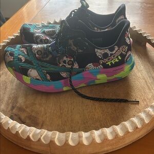 ASICS Women’s Sneakers - Black, Blue, and Green